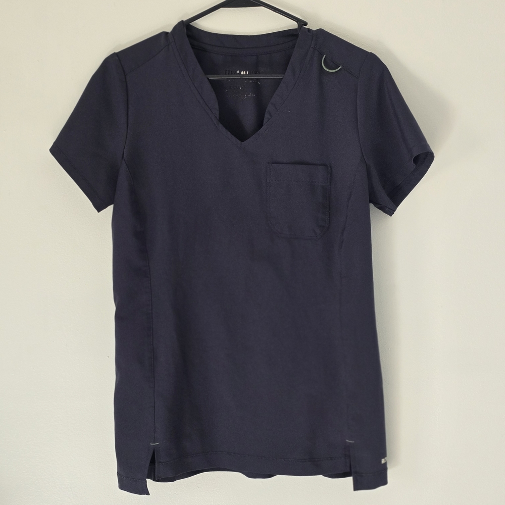 Grey's Anatomy Babarco evolve steal gray Size small scrub Top